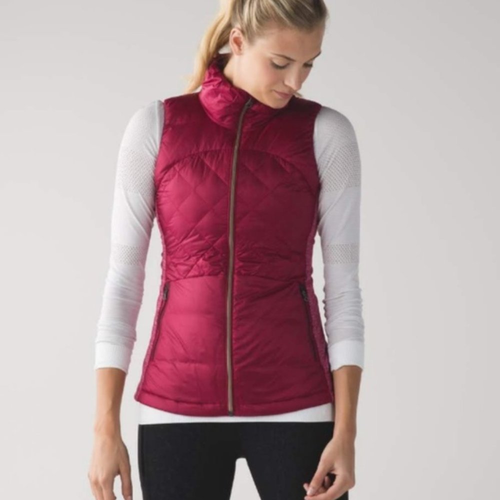 Size 6 Lululemon Down for a Run Vest